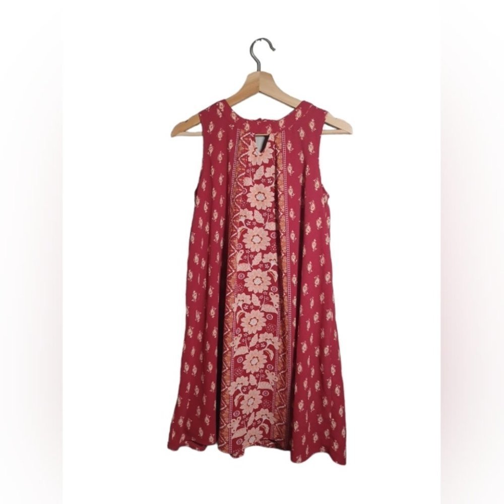 Xhilaration pink midi dress